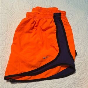 Bright Orange Nike Athletic Shorts